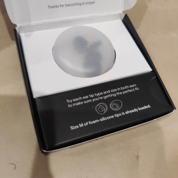 Loop Dream Black – Silicone/Memory Foam Earplugs for Sleep Comfort - Picture 4 of 6